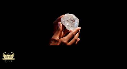 رونمایی از دومین الماس بزرگ جهان به وزن ۱۱۰۹ قیراط