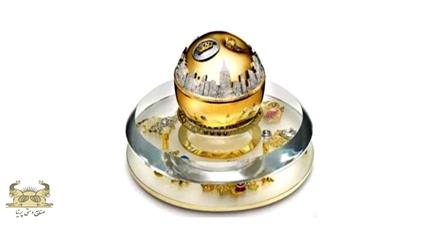 گرانترین شیشه عطر دنیا تزئین شده با جواهر