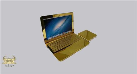 فاخر ترین لپ تاپ جهان با طلای ۲۴ عیار!