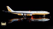 هواپیمای پادشاه برونِی ساخته شده از طلا 