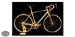دوچرخه ای از جنس شمش طلای 24 عیار